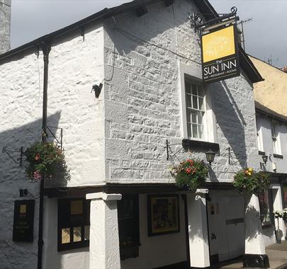 Exterior at Sun Inn in Kirkby Lonsdale, Cumbria