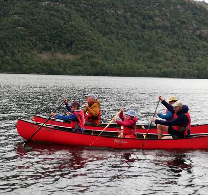 Canoe Training with The Expedition Club in the Lake District, Cumbria