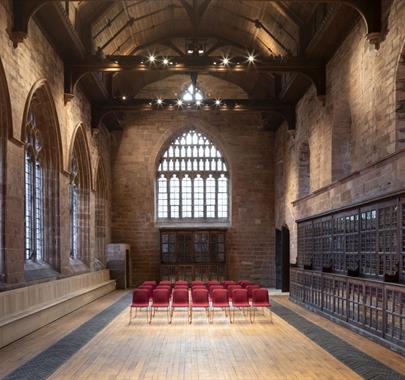 The Fratry Hall Function Room at Carlisle Cathedral in Carlisle, Cumbria