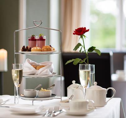 Enjoy traditional tiered Afternoon Tea at Cedar Manor in Windermere, Lake District