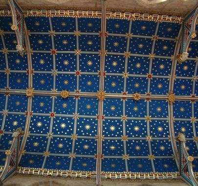 Starry Ceiling at Carlisle Cathedral