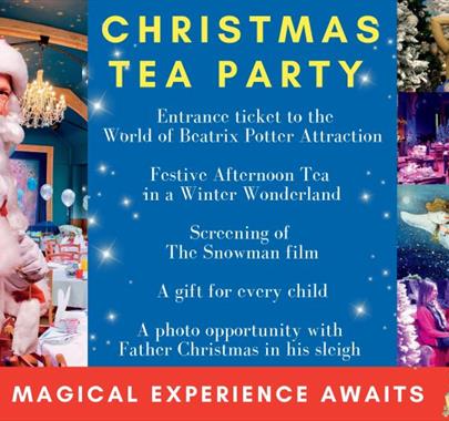 Father Christmas Tea Party In a Winter Wonderland