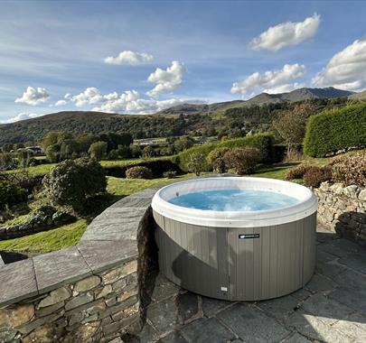 Views from the Hot Tub at Hollace in Tover, Lake District