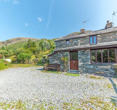 Exterior at Slater Bob's in the Coppermine Valley, Coniston, Lake District