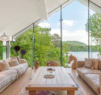 Living Room in Tanglewood near Coniston, Lake District