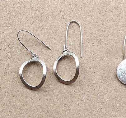 Silver Jewellery Earrings & Pendants at Cowshed Creative in Staveley, Lake District