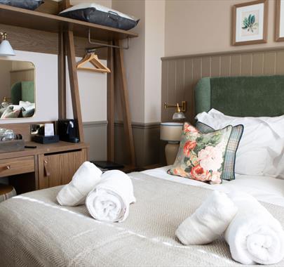 Double Bedroom at The Crown Inn in Coniston, Lake District