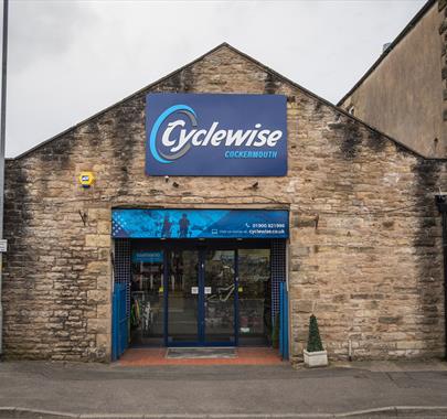 Exterior at Cyclewise in Cockermouth, Cumbria