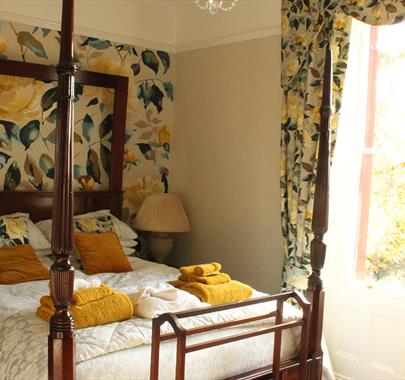 Deluxe King Bedroom with View at Bank House Bed and Breakfast in Penrith, Cumbria