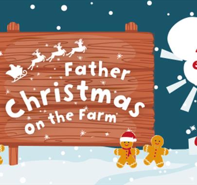 Father Christmas on the Farm