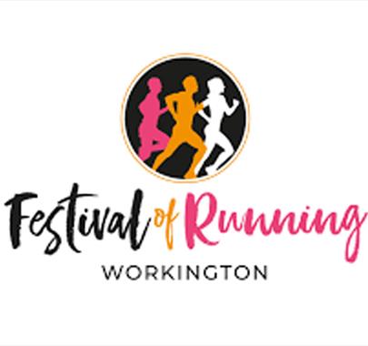 Advert for Festival of Running in Workington, Cumbria