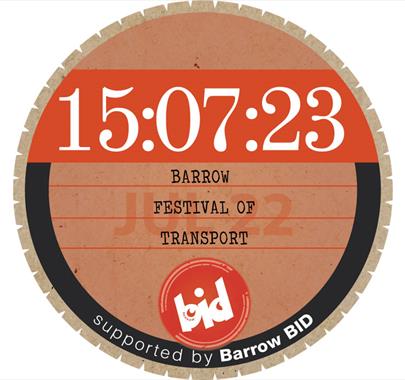 Poster for Festival of Transport in Barrow-in-Furness, Cumbria