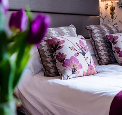 Double Bedroom at The George Hotel in Penrith, Cumbria