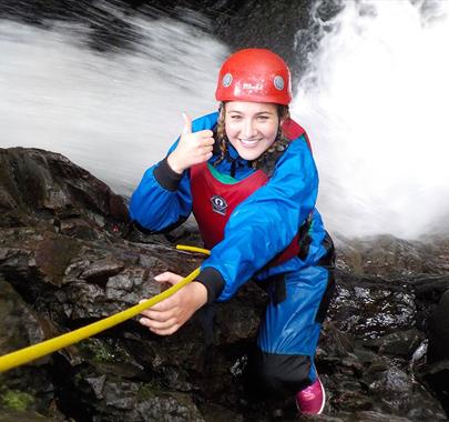 Ghyll Scrambing with West Lakes Adventure in the Eskdale Valley, Lake District