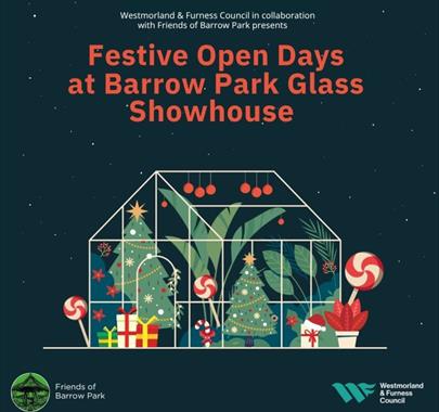 Festive Open Days at Barrow Park Glass Showhouse