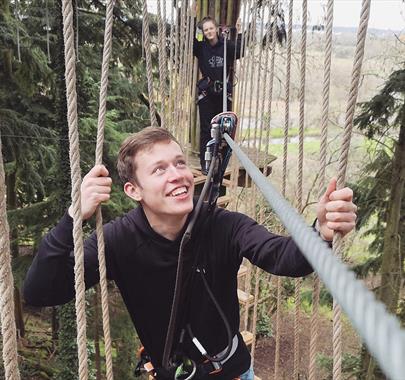Connect with Nature at Go Ape Grizedale in Grizedale Forest, Lake District