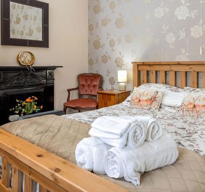 Master Bedroom at Harebeck Cottage in Seascale, Cumbria