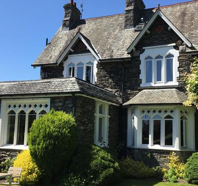 Exterior and Outside Seating at The Hideaway at Windermere in Windermere, Lake District