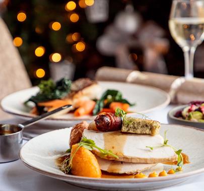 Festive Lunches in the Lake View Restaurant at The Inn on the Lake in Glenridding, Lake District