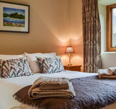Double Bedroom at Over Brandelhow in Borrowdale, Lake District