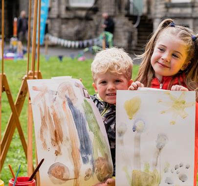 Children art and craft activity