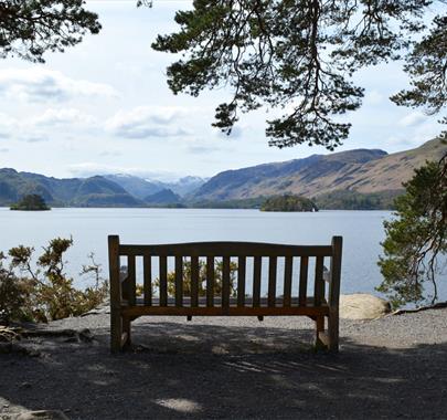 Friar's Crag Viewpoint on the Keswick Walking Tour by Cumbria Tourist Guides in Keswick, Lake District