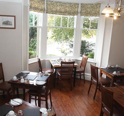 Dining Room at Kirkwood Guest House in Windermere, Lake District