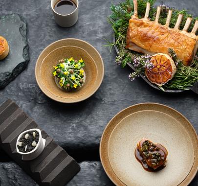 Award Winning Food at L'Enclume in Cartmel, Cumbria