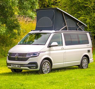 Exterior of Long Valley Campers in the Lake District, Cumbria