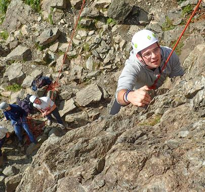 Rock Climbing at Lake District Activities with Lakeland Ascents