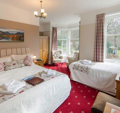 Bedroom at Laurel Bank in Keswick, Lake District