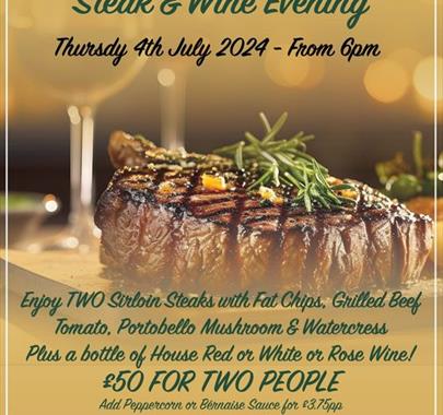 Steak & Wine Evening