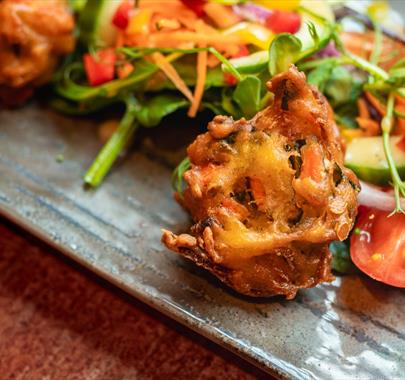 Food from the Restaurant at Crooklands Hotel in Milnthorpe, Cumbria