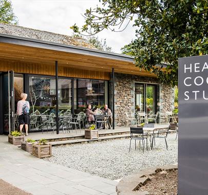 Exterior and Signage at The Heaton Cooper Studio in Grasmere, Lake District