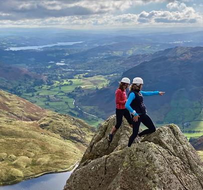 Ridge Scrambling with Mountain Journeys in the Lake District, Cumbria