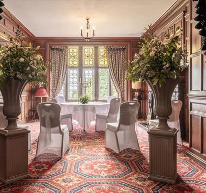 Wedding Ceremony Room at The Netherwood Hotel in Grange-over-Sands, Cumbria