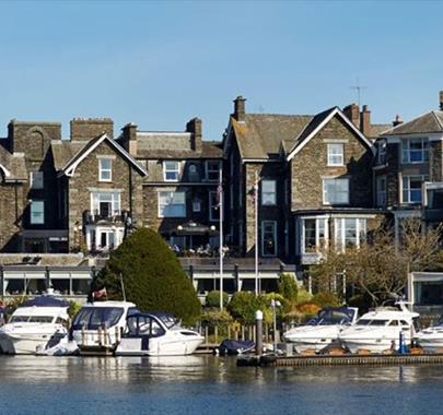 Exterior and Marina at Macdonald Old England Hotel & Spa in Bowness-on-Windermere, Lake District