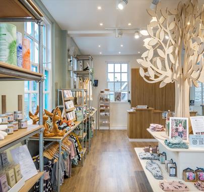 Shop Interior of Rebel + Rose in Bowness-on-Windermere, Lake District