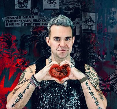 Tony as Robbie Williams