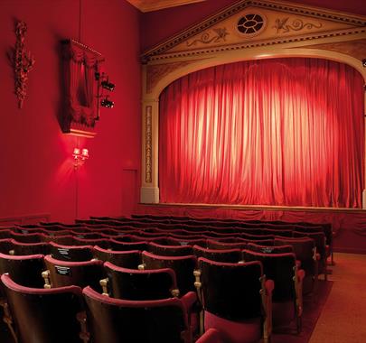 Interior at Rosehill Theatre in Whitehaven, Cumbria