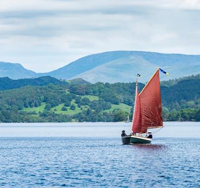 a boat on Coniston Water