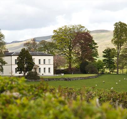 Exterior and Grounds at Shaw End Mansion near Kendal, Cumbria