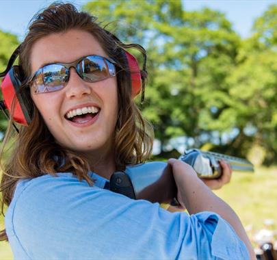 Clay Pigeon Shooting, Graythwaite Estate with Graythwaite Adventure near Hawkshead, Lake District