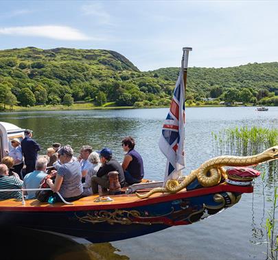 Views from Steam Yacht Gondola on Coniston Water, Lake District