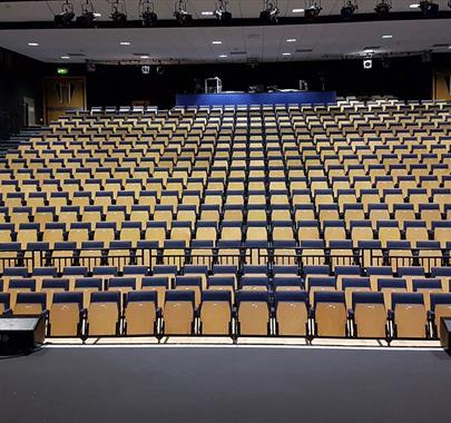 Theatre Seats at The Forum in Barrow-in-Furness, Cumbria