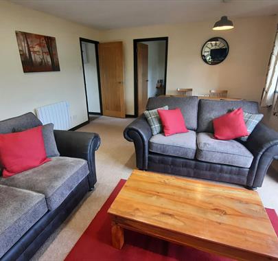 Lounges in Holiday Cottages at Ullswater Holiday Park in the Lake District, Cumbria