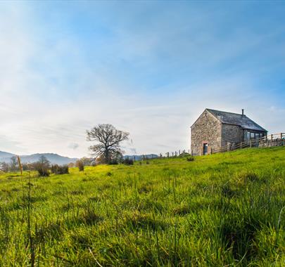 Exterior and Surrounding Fields at The Hidden Place at Ullswater Holiday Park in the Lake District, Cumbria