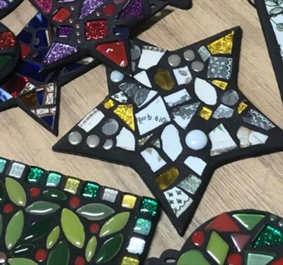 Mosaic Christmas Decorations