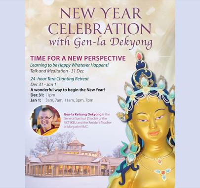 New Year Celebration with Gen-la Dekyong