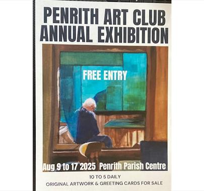 Poster for the Penrith Art Club Annual Exhibition